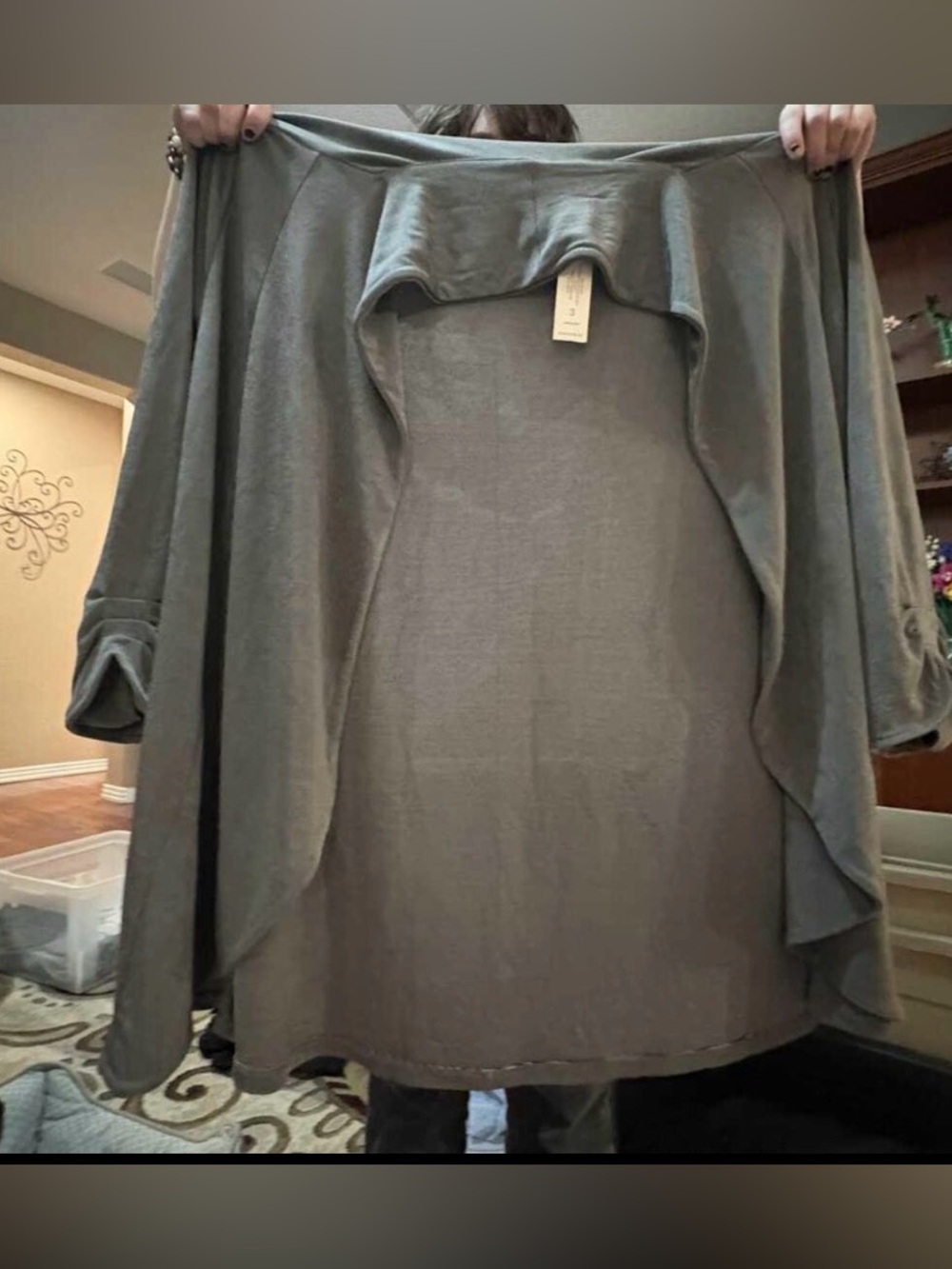 Chico's Charcoal Gray Travel Jacket